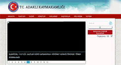 Desktop Screenshot of adakli.gov.tr